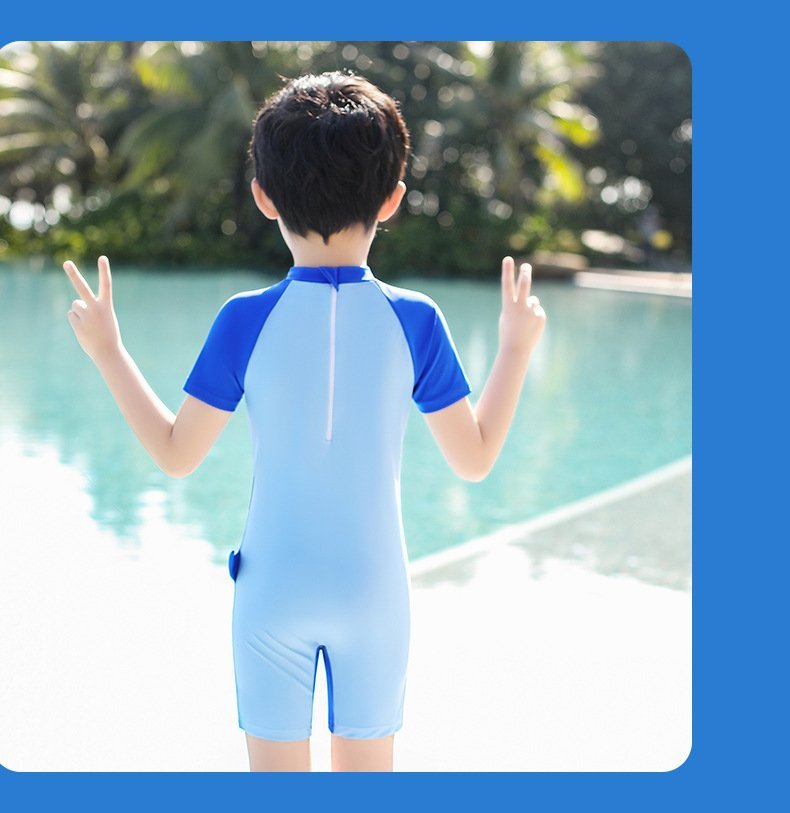 Bộ đồ bơi trẻ em liền thân dành cho bé trai