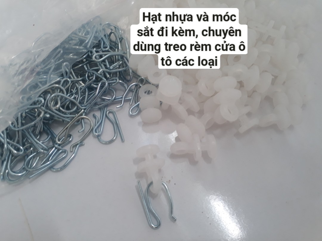 Hạt Và Móc Treo Rèm Ô Tô
