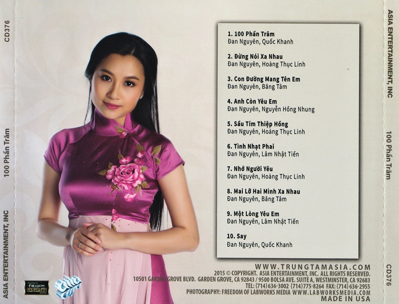 [HCM]Bộ 5 CD Đan Nguyên - Y Phụng - Quốc Khanh chọn lọc