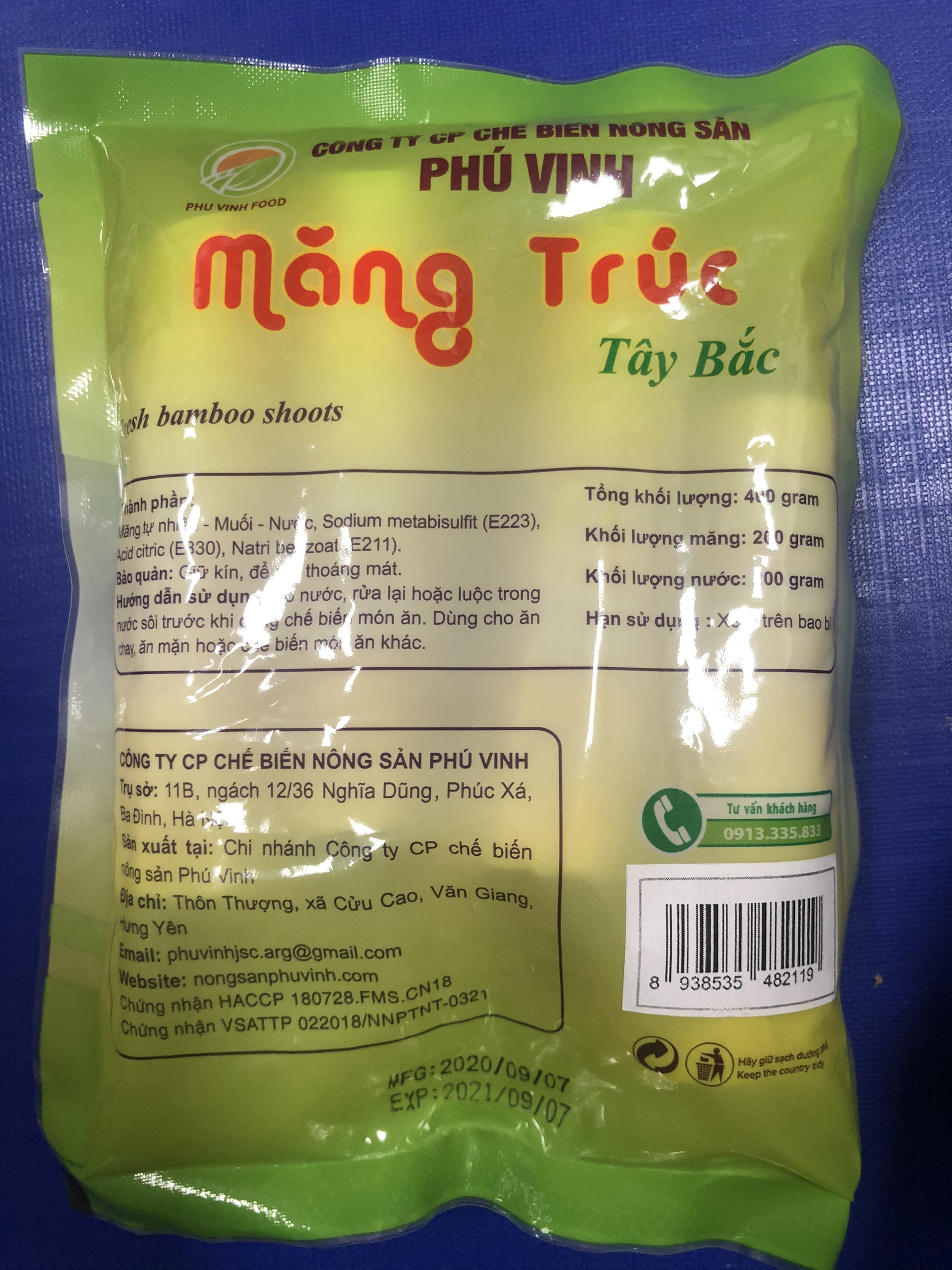 Măng trúc to (200g măng/1 bịch)