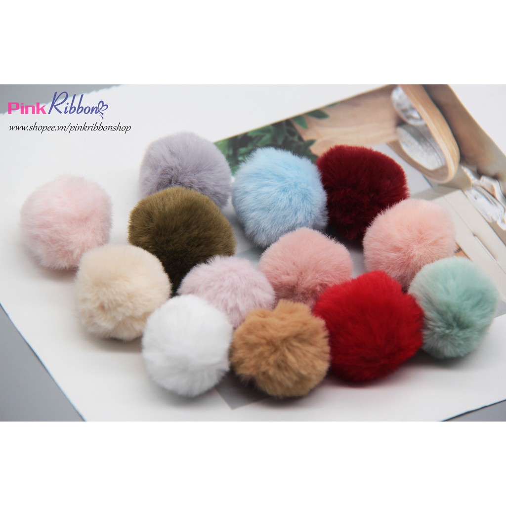 Set 2c - Lông thỏ tròn sợi ngắn 3cm