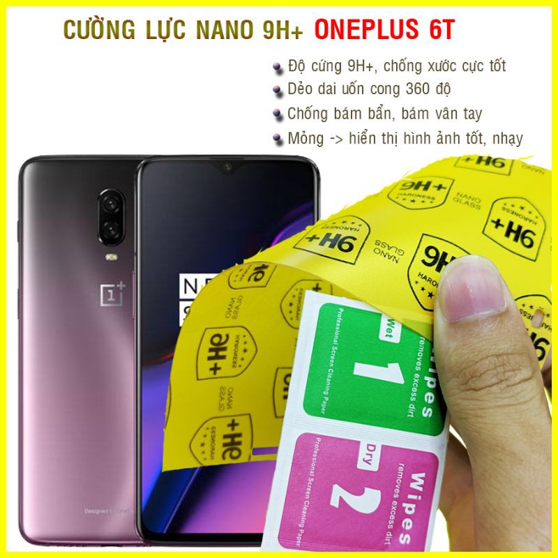 Dán cường lực dẻo nano OnePlus 6T