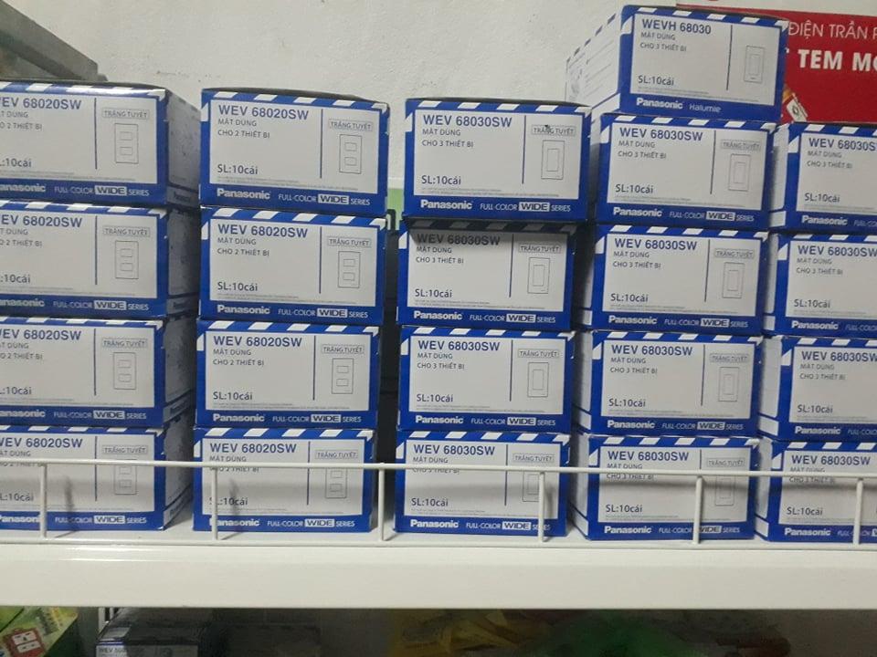 Mặt 2 Panasonic WEV 68020SW(mặt hạt to,10 chiếc/hộp)
