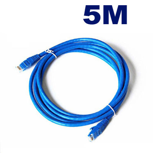 Cáp mạng internet / mạng Lan 5m đúc sẵn đầu loại Cat5E