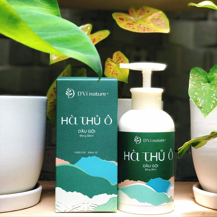 Dầu Gội Hà Thủ Ô Dvi Nature