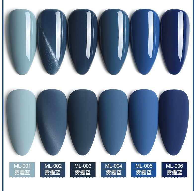 [HCM]Sơn gel AS - màu xanh biển mã ML