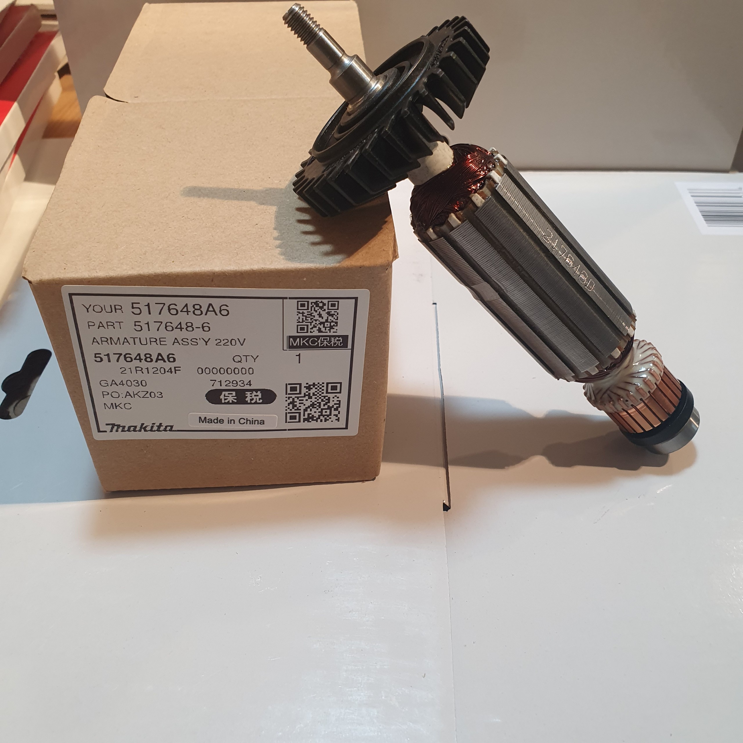 Rotor cho máy mài makita ga4030 và ga4031