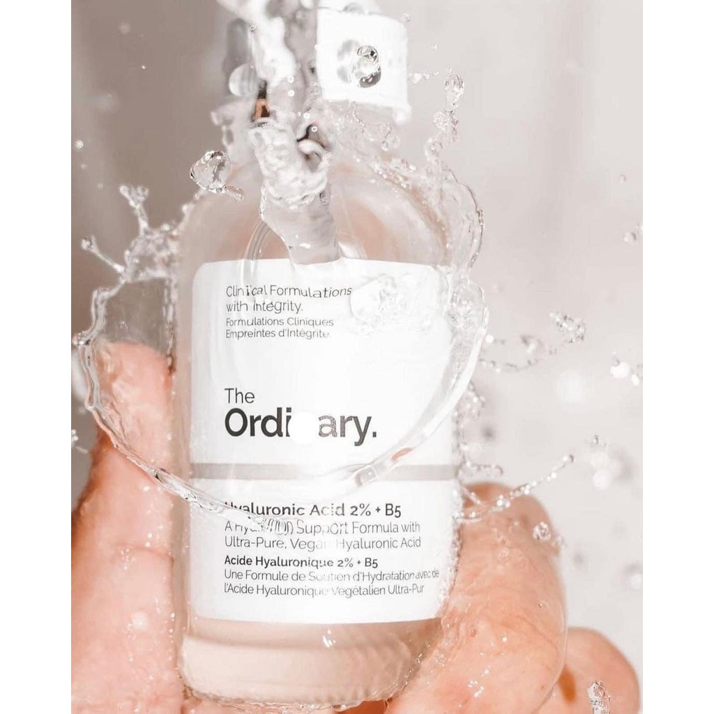 (HCM)The Ordinary Hyaluronic Acid 2% + B5 phục hồi da, cấp ẩm - Serum B5 làm dịu da The Ordinary