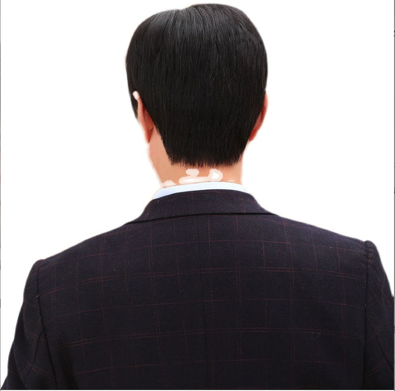 [TẶNG LƯỚI] Tóc giả nam cao cấp Hàn Quốc - TG90 ( MÀU ĐEN )