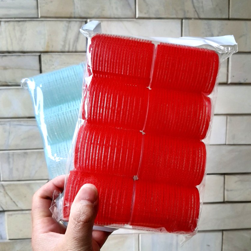 Combo 8 lô dính cuốn tóc  - Màu ngẫu nhiên