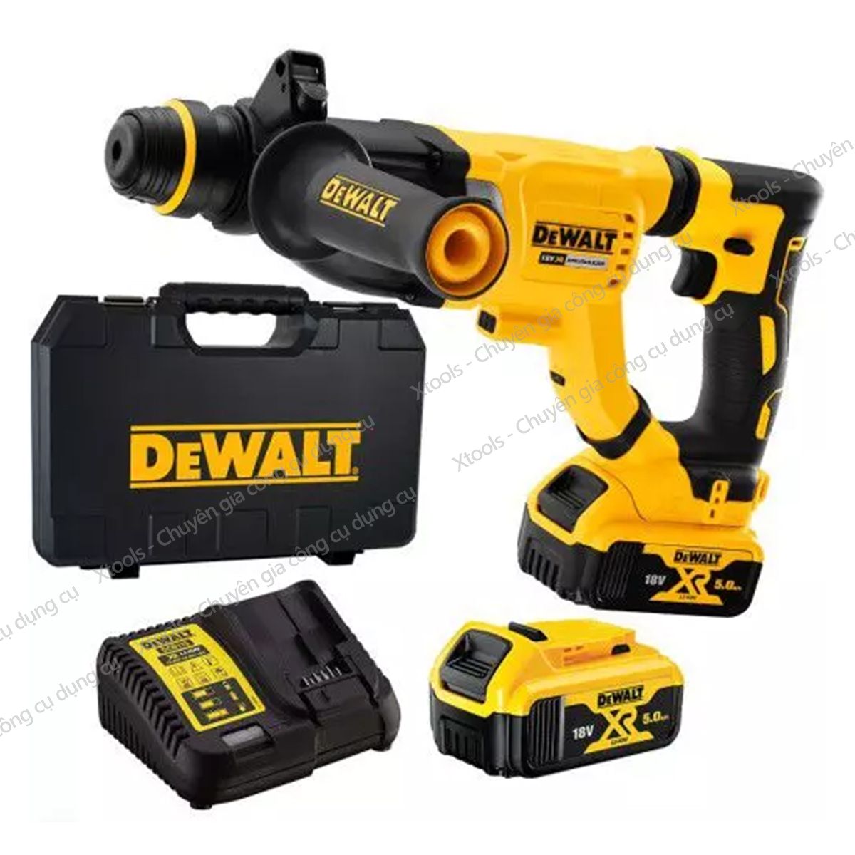 Machine drill chisel concrete battery DeWalt 18V drill battery handheld motor brushless, top tuck SDS, drilling capacity 26mm
