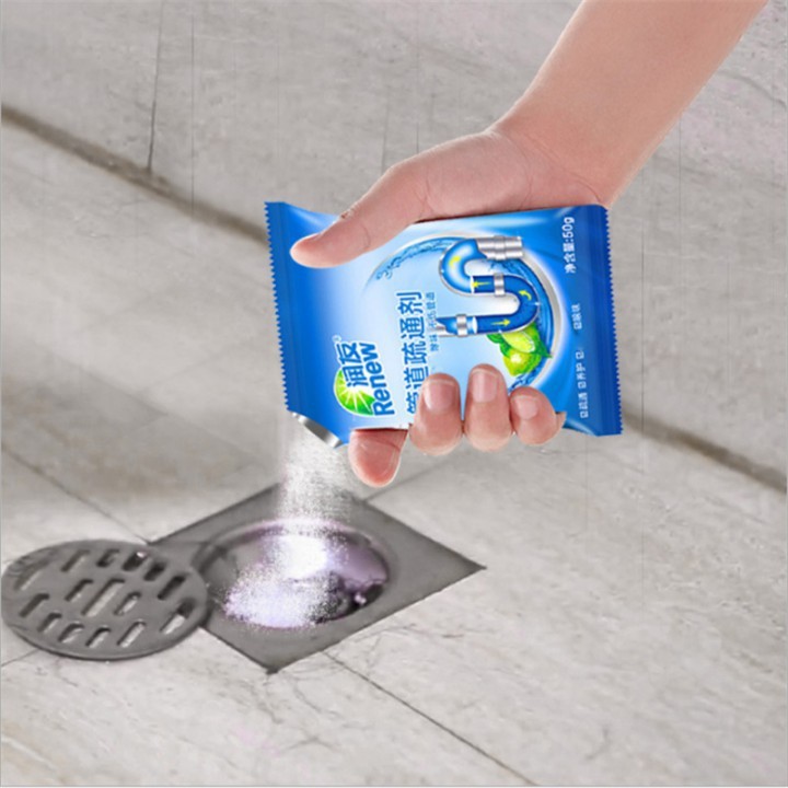 Bột tẩy ống cống renew