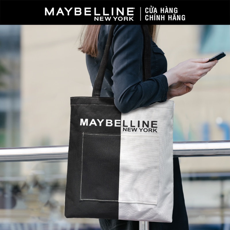 [HB GIFT] Túi Tote Vải Bố Maybelline (HÀNG TẶNG KHÔNG BÁN)