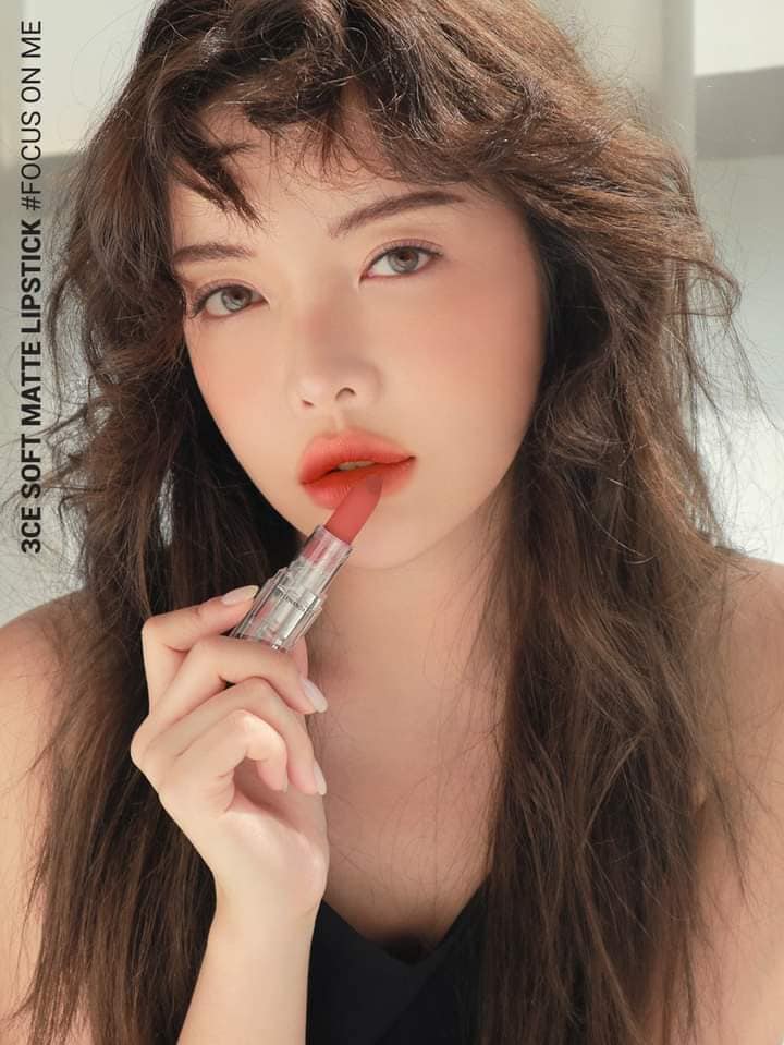 Son 3CE Clean Layer Edition vỏ trong suốt