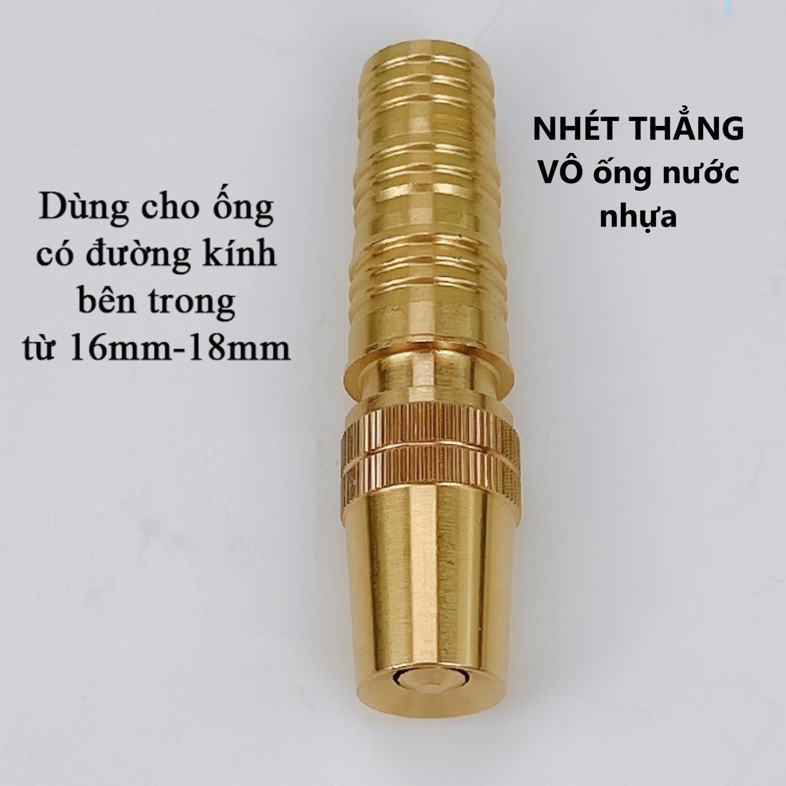 [HCM]Béc đồng NHÉT/ VẶN rửa xe, béc tưới cây nhiều chế độ