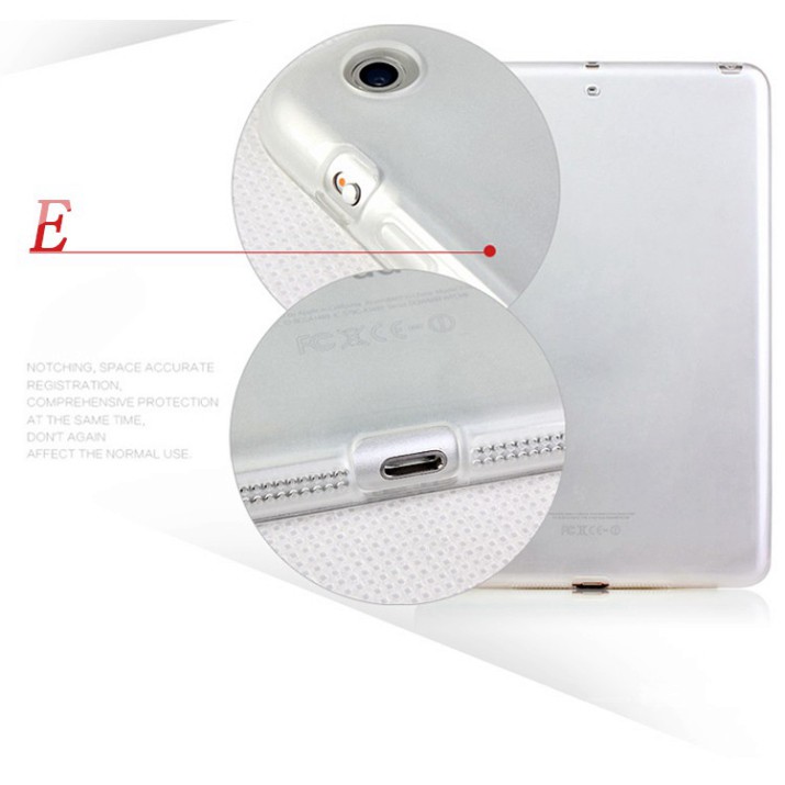 Ốp Silicon Ipad Air 2 Trong suốt