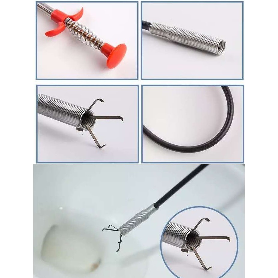 Dụng cụ thông tắc công, bồn cầu, chậu rửa bát
