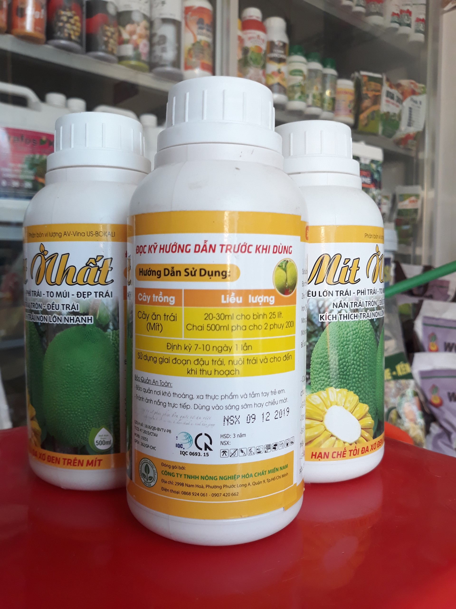 Mít Nhất - Lớn trái mít chai 500mL