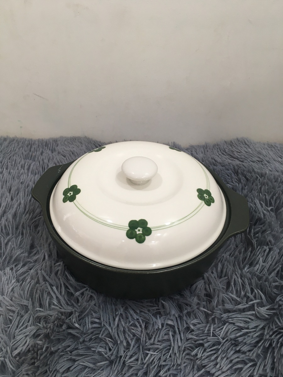 Porcelain Pot 24X8.5 cm - 2.2 Liter - Dong Hwa Ceramics - High Quality Vietnamese Products