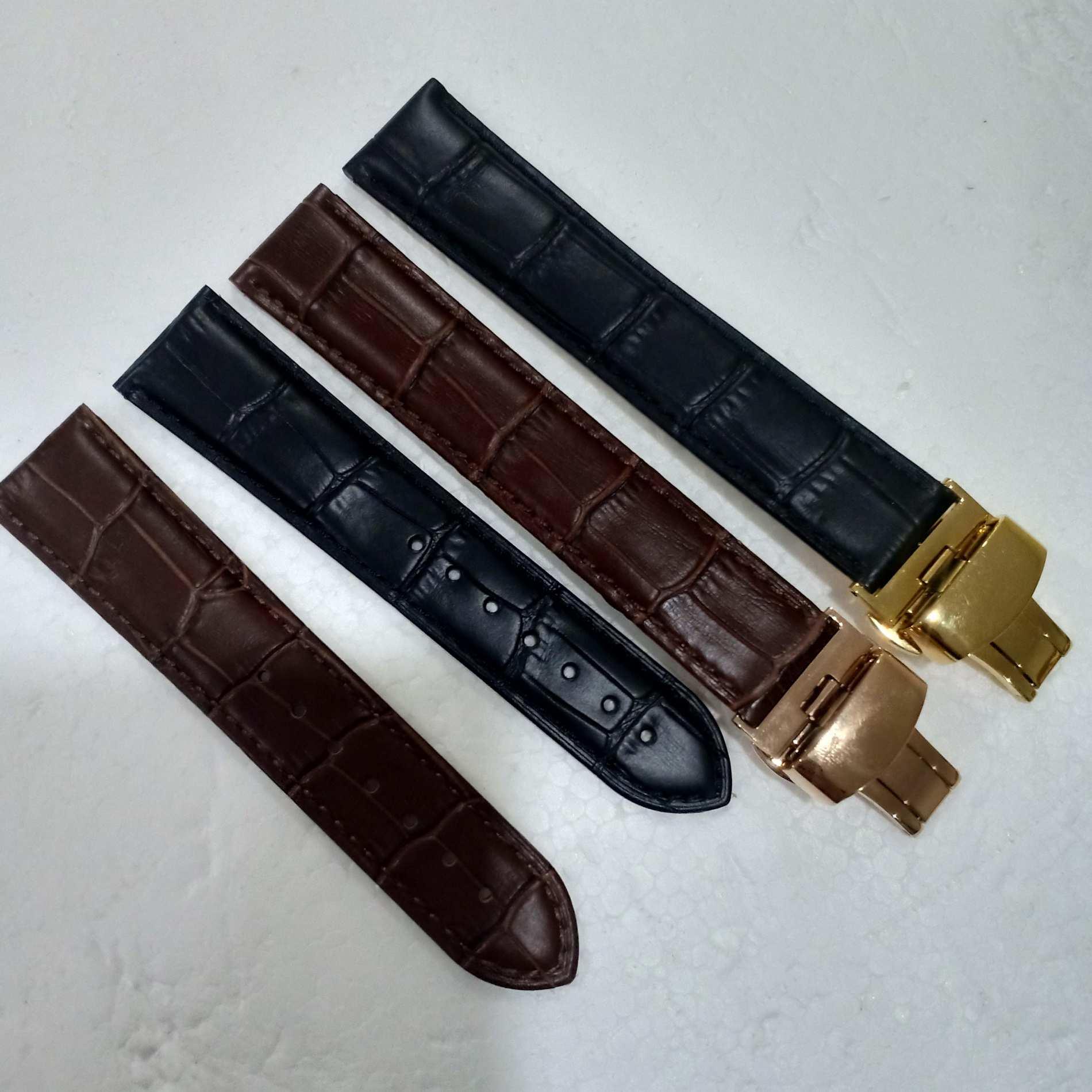 Dây Da Đồng Hồ Omega kèm khóa bấm