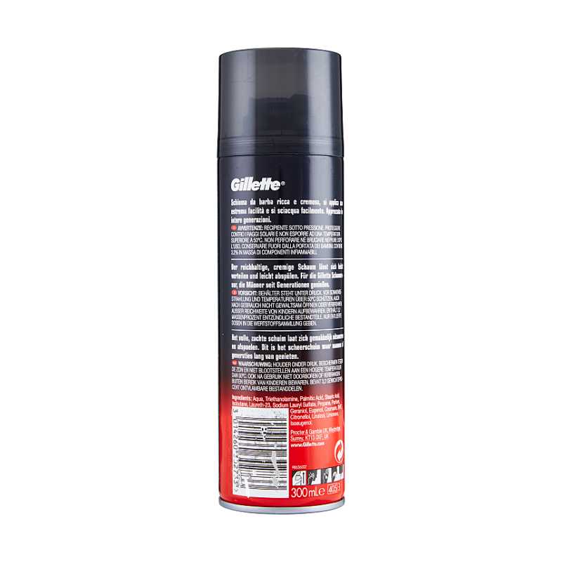 [HCM]Kem bọt cạo dâu Gillette Foamy Regular Originale 300 ml