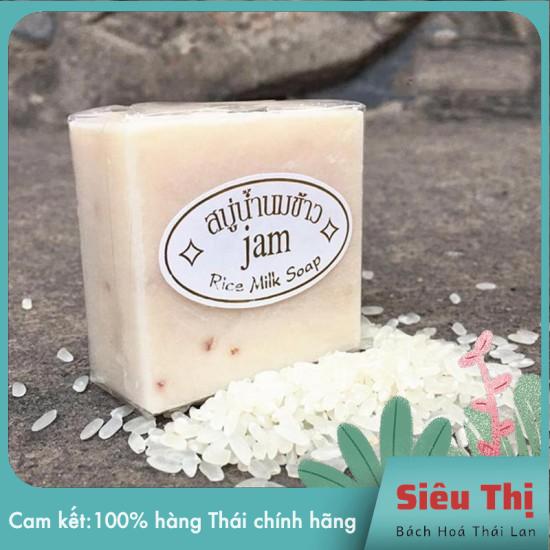 Xà Phòng Kích Trắng Da Cám Gạo Jam Thái Lan
