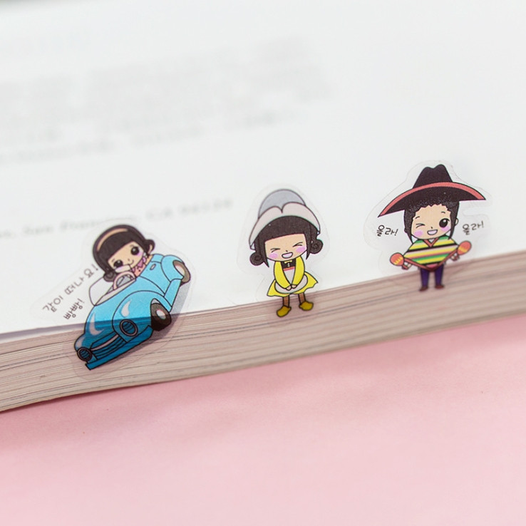 Sticker dán Travel (4 tờ)