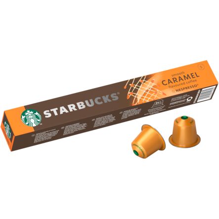 Starbucks® Caramel by Nespresso® - 10 Capsules, DATE 10/2024