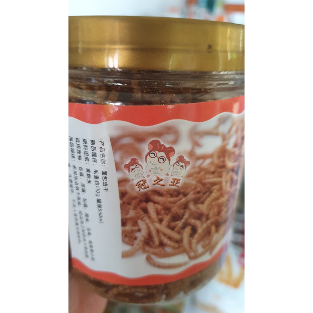 Sâu lớn rang bơ cho Hamster