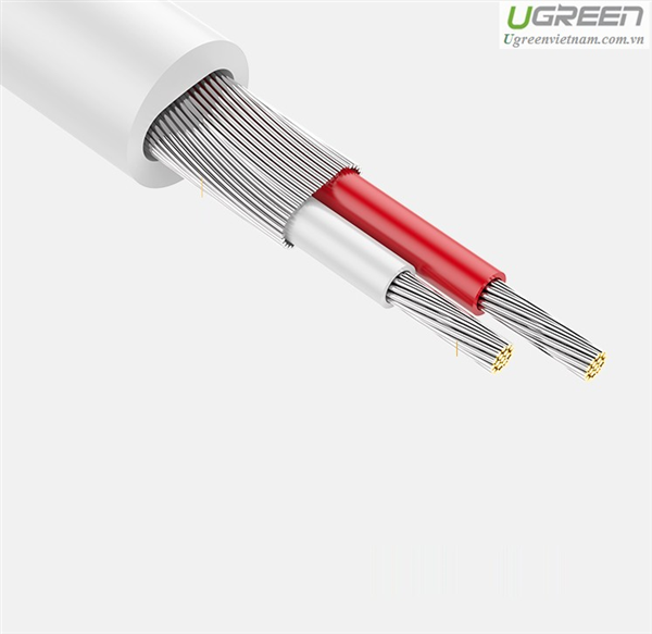 Cáp chuyển đổi USB Type C to RCA dài 2m  Ugreen 30736 cao cấp