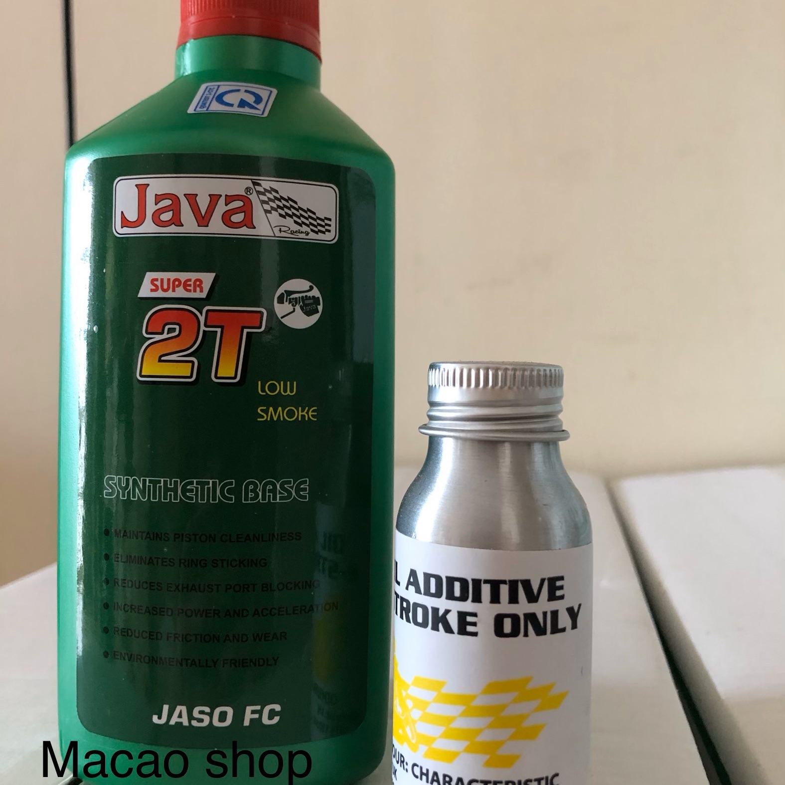 [HCM]Combo nhớt 2t Java và tinh dầu thơm ( bao sd ko cặn)