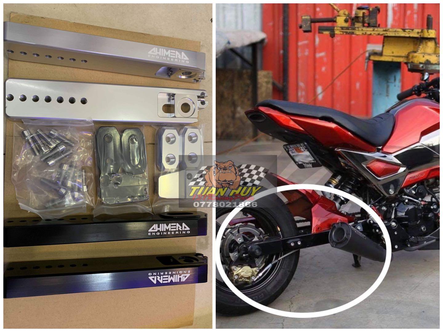 [HCM]Kéo gấp vuông Chimera  kéo gấp sau Msx nhiều mức độ chỉnh dài ngắn từ 5cm - 15 cm