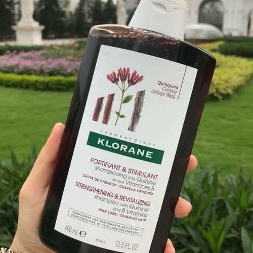 [HCM]Dầu Gội Klorane 400ml Làm Dày Tóc