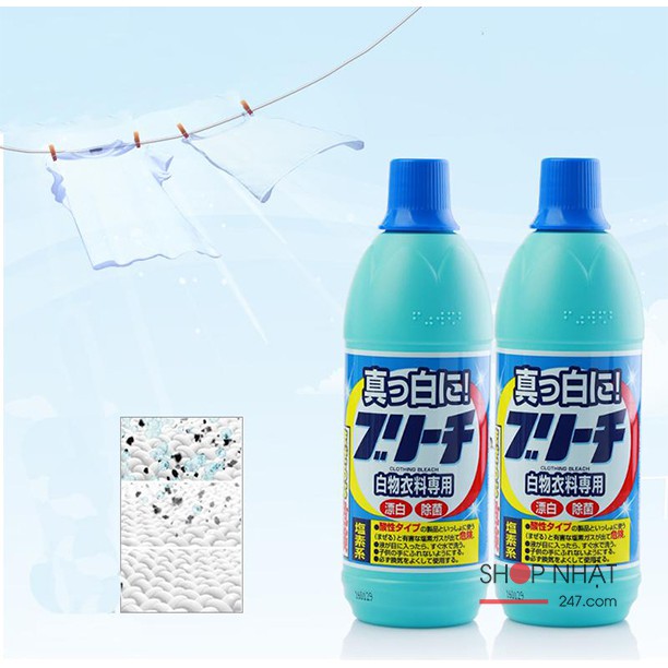 Nước tẩy quần áo 600ml Rocket Nhật Bản