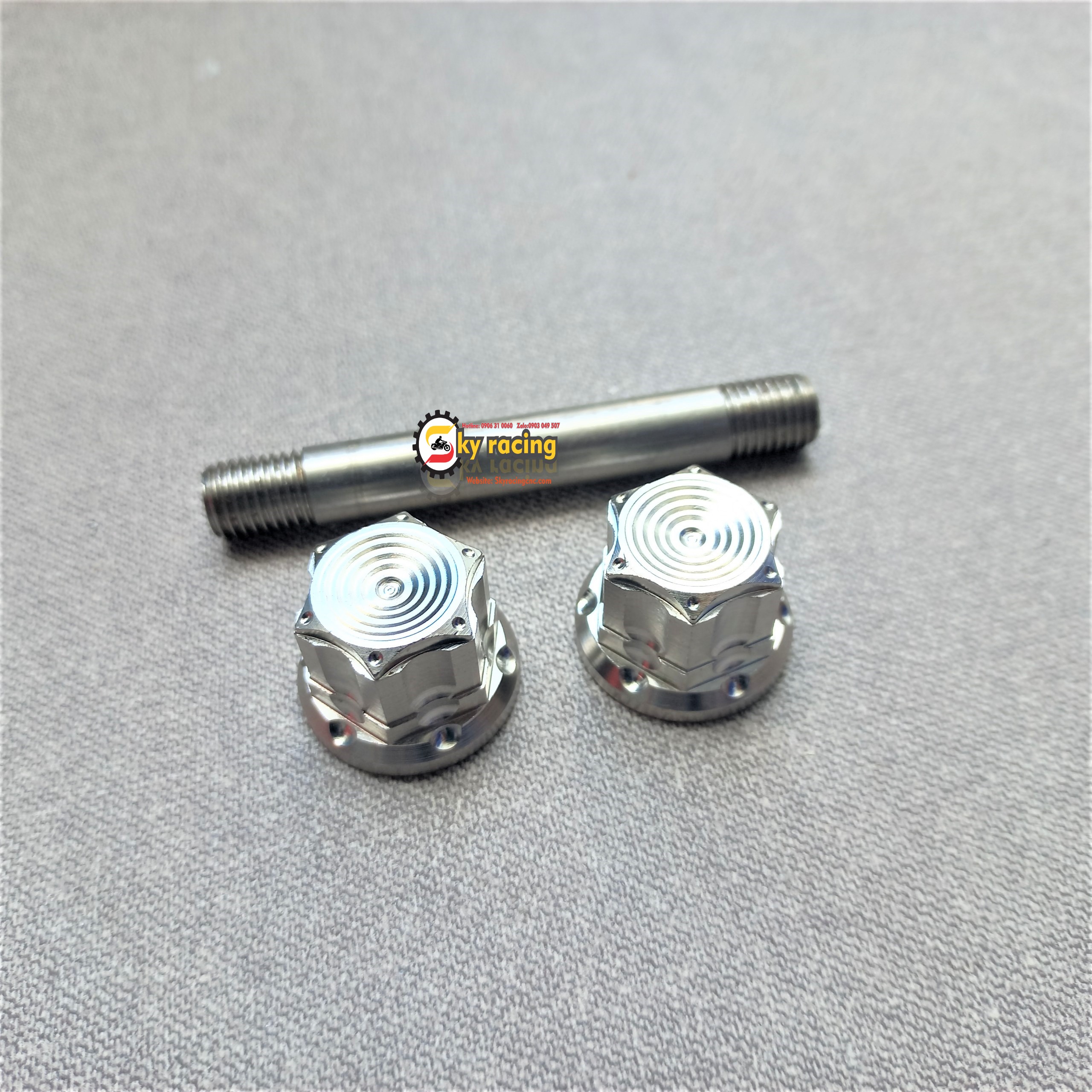 Cốt phuộc inox kèm tán th pro gắn cho ext10 ext11 ext150 win v1 win x