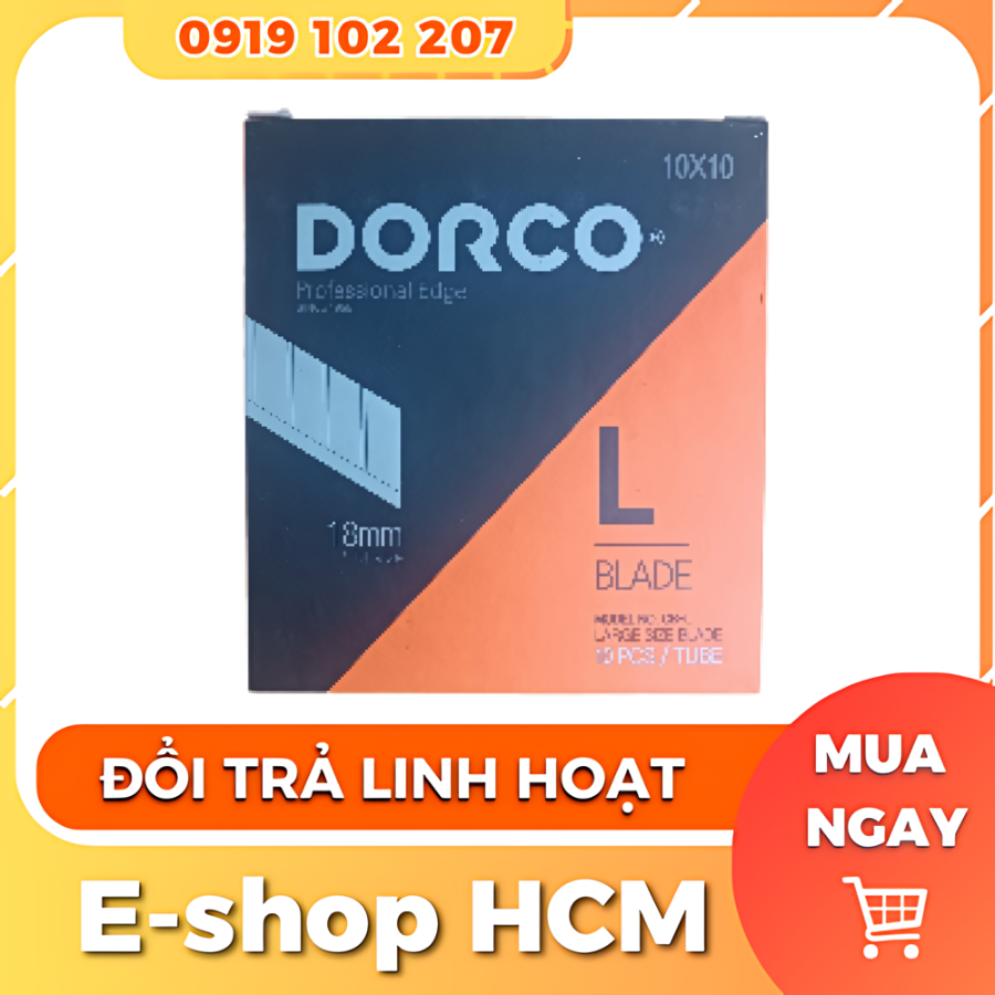Lưỡi dao rọc giấy dorco 18mm _ ruột dao rọc giấy