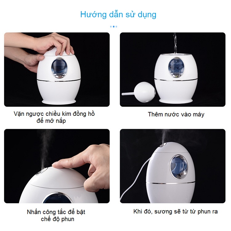 Máy tạo độ ẩm mini M188 (bầu dục)