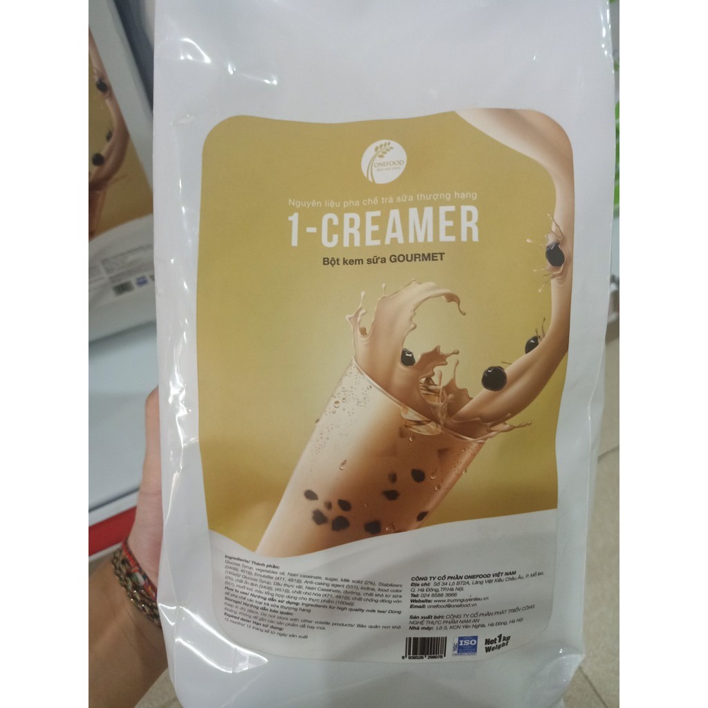 Bột kem sữa 1-creamer gourmet túi 1kg - pha trà sữa đỉnh kout