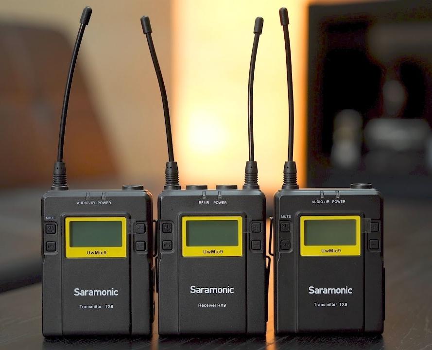 [Trả góp 0%]Saramonic UwMic9 KIT2 - Micro không dây UHF cho máy ảnh máy quay