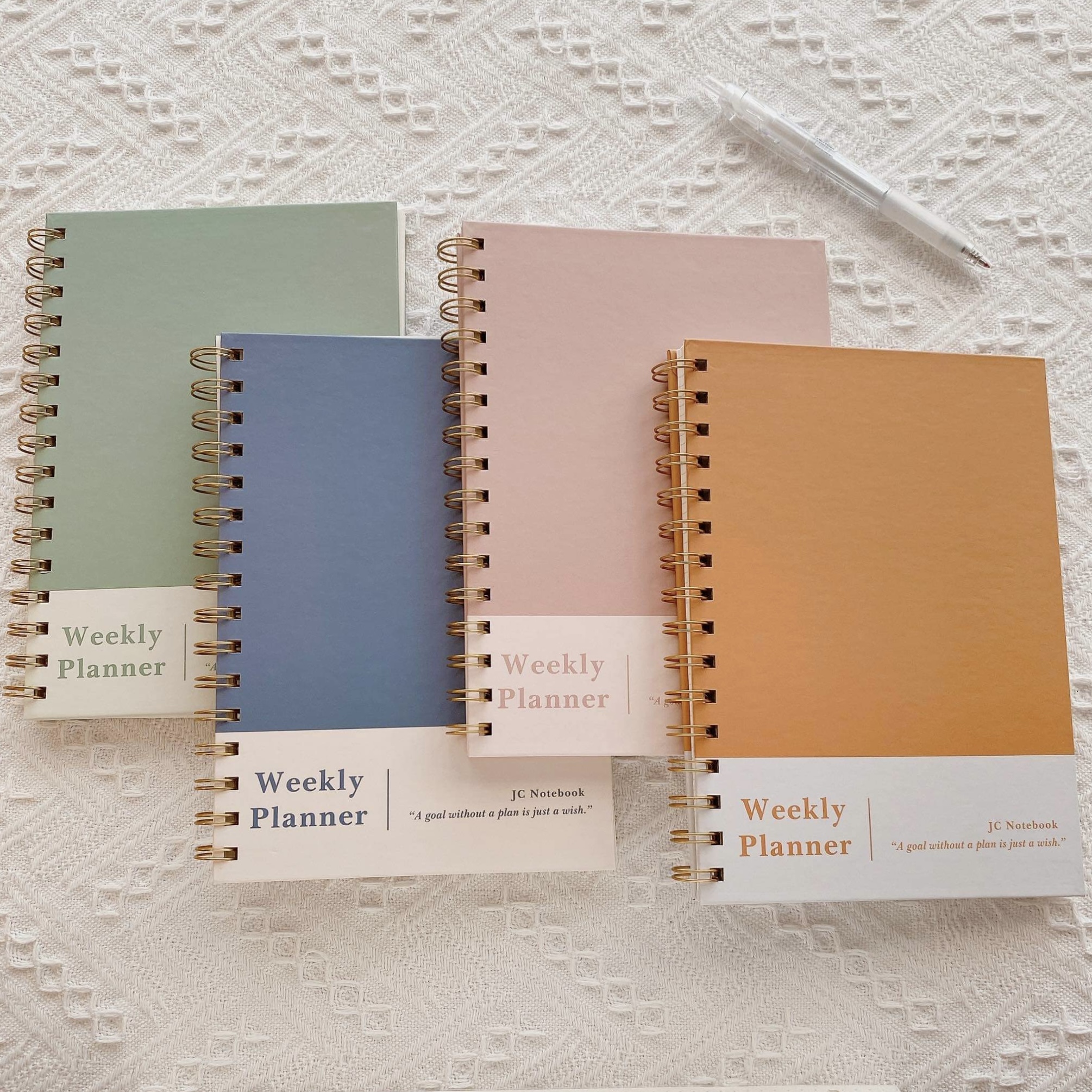 Sổ Tay Weekly Planner Lên Kế Hoạch Hiệu Quả - Sổ Planner Cao Cấp