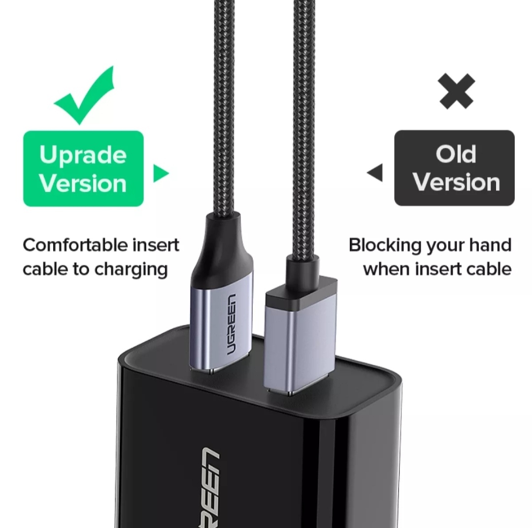 Cáp sạc nhanh Micro USB 3.0A Ugreen US290 vỏ sợi bện siêu bền