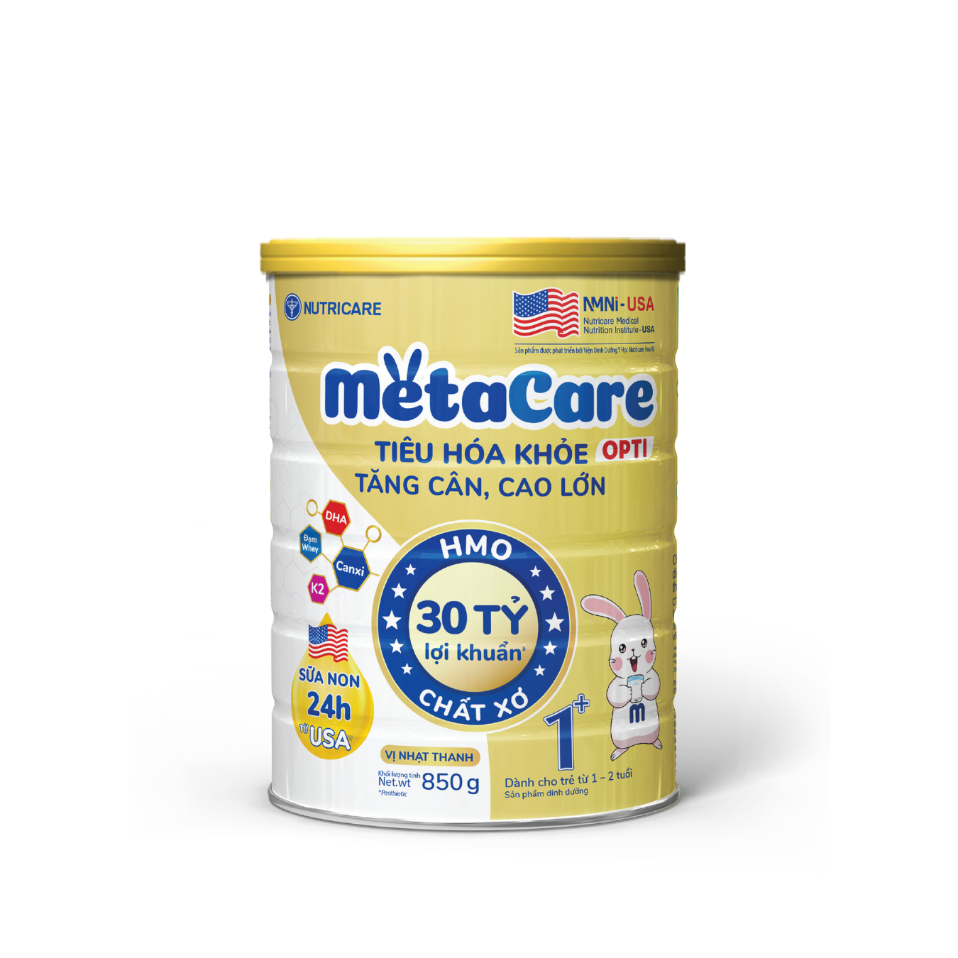 Sữa bột Nutricare Metacare Opti 1+ 850g