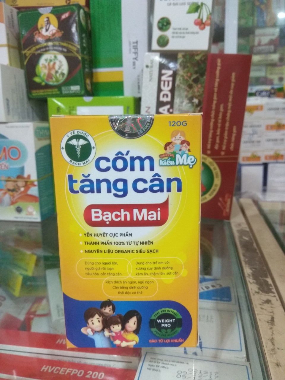 Combo 2 hộp Cốm tăng cân Bạch Mai - Giúp cho bé lớn khỏe mỗi ngày