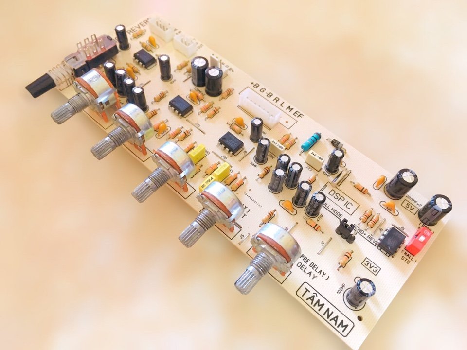Mạch Echo Reverb DSP Tâm Nam