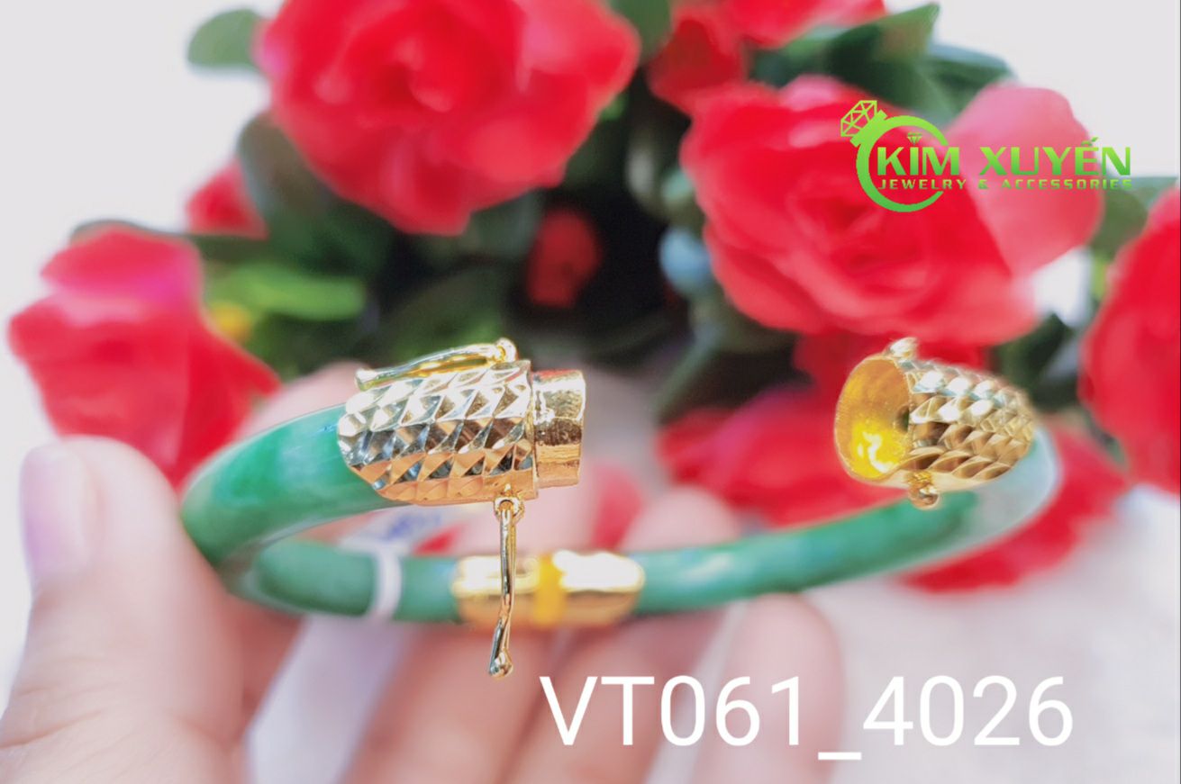 vòng tay cẩm thạch có khóa
