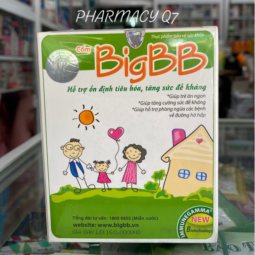 BigBB xanh (big bb) hỗ trợ biếng ăn cho trẻ