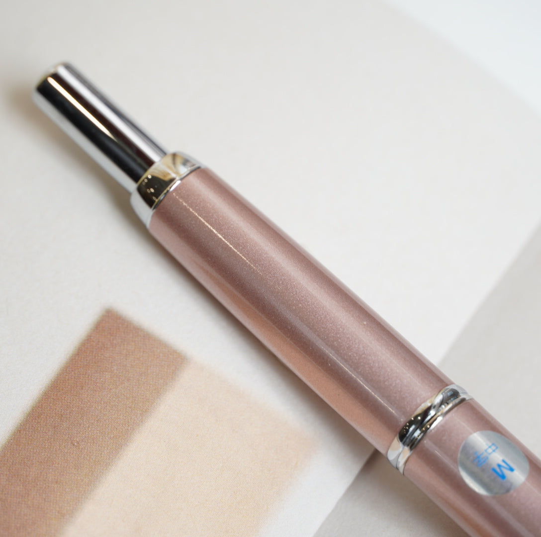 Bút Máy Pilot Capless Vanishing Point Decimo - Champagne Pink - Hồng Sâm Panh