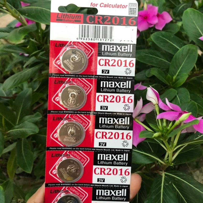 5 Viên Pin CR2016 Pin 3V  Maxcell Lithium