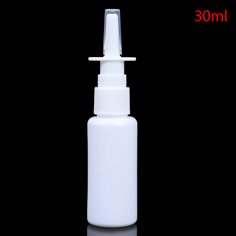 Guoyuqiche Bình xịt mũi nhựa rỗng 10/20ml/30ml Bình xịt mũi phun sương có thể nạp lại