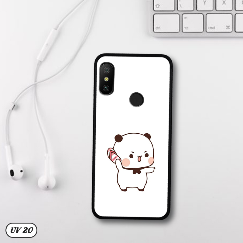 Ốp Xiaomi Mi A2 LITE lưng nhám -ngộ nghĩnh